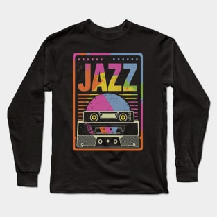 cassette Tape jazz Long Sleeve T-Shirt